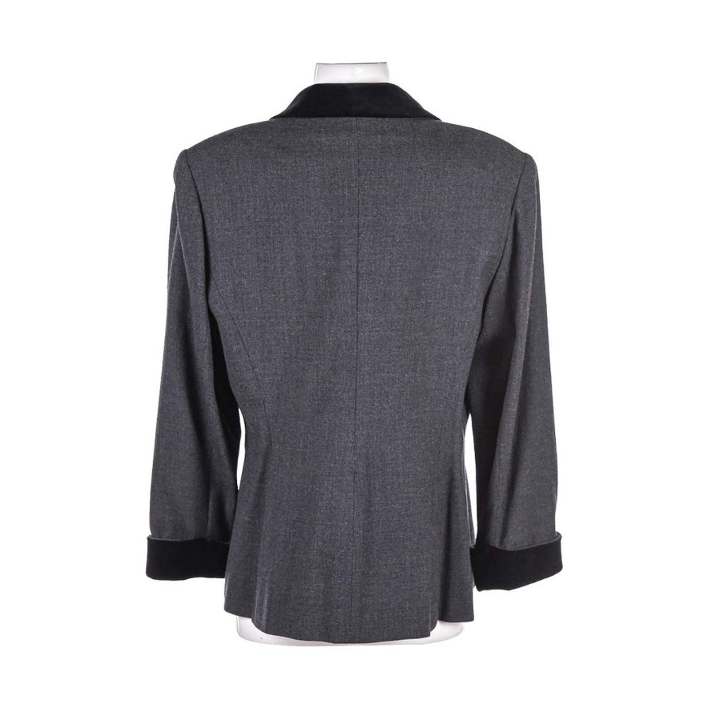 Albert Nipon Blazers 14 Grey - image 2